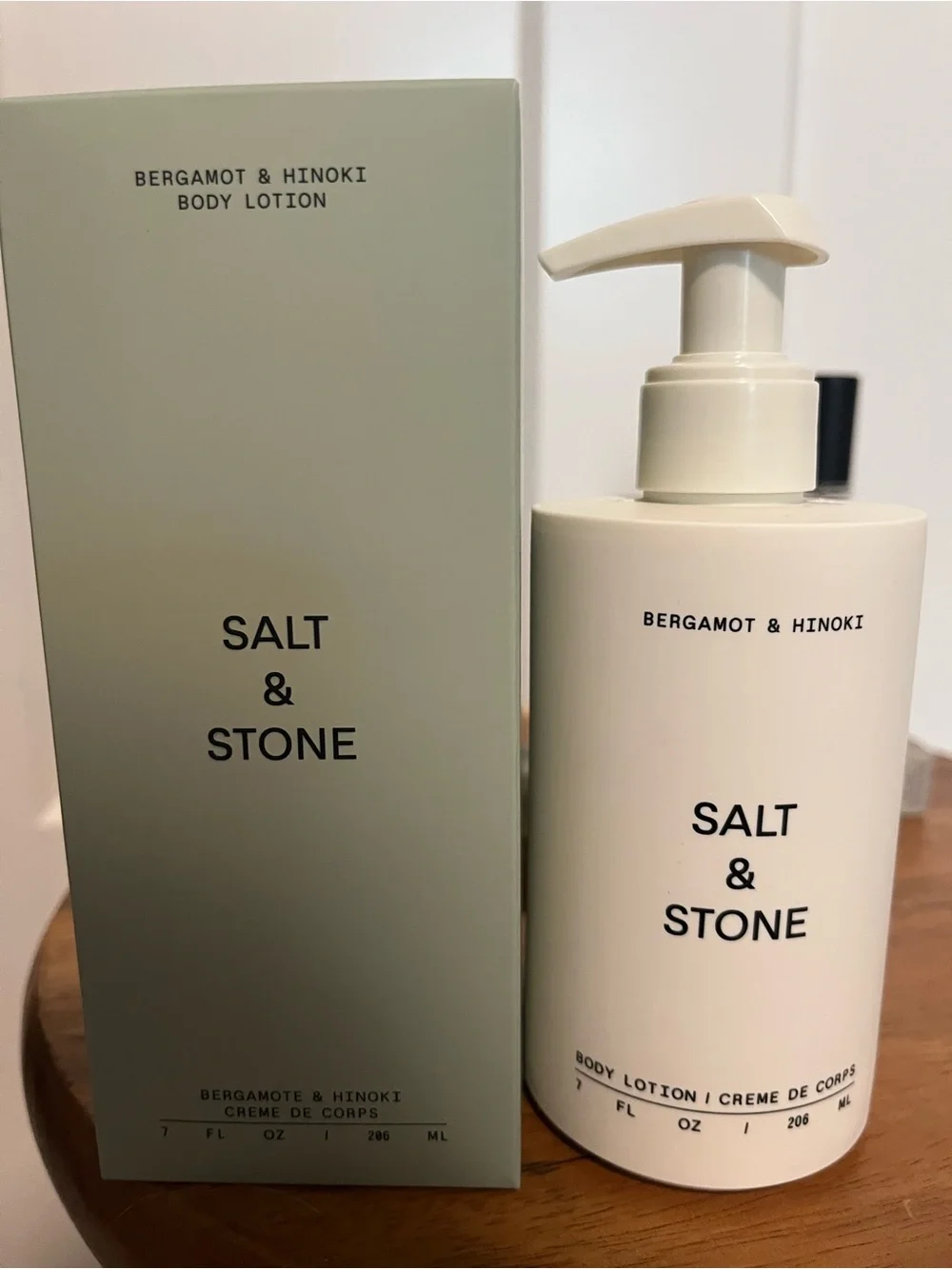 Salt & Stone Bergamont & Hinoki Body Lotion and Santal & Vetiver Body Mist - Picture 2 of 9